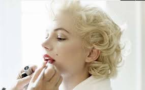 Michelle williams' performance as marilyn utterly dominates the film, her acting is absolutely spectacular; Movie Icon Primping Shoots Michelle Williams My Week With Marilyn Photoshoot