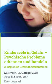 Sehr interessante und bereichernde Gesundheitskonferenz heute- mit vielen  großartigen Referenten, unterschiedlichsten therapeutischen und  medizinischen Ansätzen und daraus resultierenden Synergieeffekten- alles  zum Wohle der Kinderseele! Besonders ...