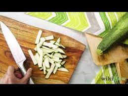 How to cut zucchini into julienne strips. 4 Ways To Cut Zucchini Wikihow