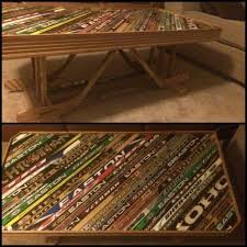 Hockey Stick Table Bar Top Idea Cool Coffee Tables Coffee Table Hockey Stick Furniture
