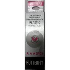 Butterfly G40 White Ittf Onayli 3 Lu Pinpon Masa Tenisi Mac Topu Faranspor Com Online Spor Malzemeleri