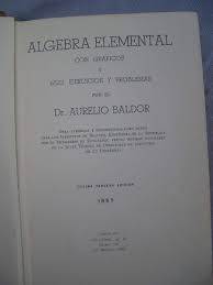*free* shipping on qualifying offers. Algebra Elemental Aurelio Baldor Amazon Com Books
