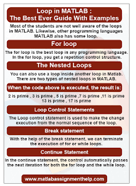 Loop In Matlab In 2020 Infographic Homework Helpers Technical Writing