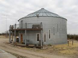 Convert A Used Grain Bin To A New House Silo House Grain Bin House Grain Silo