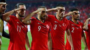 Turkish Football Team S Military Salute To Be Examined By Uefa News Dw 13 10 2019