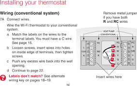 3 wire spdt honeywell t87f thermostat wiring diagram. Th8320wf01 Wifi Thermostat User Manual Manual Honeywell