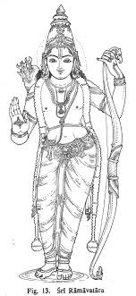 Sri Ramavatara Hindu Art Kerala Mural Painting God Art