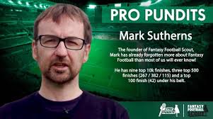 Mark Sutherns to return to Fantasy Football Scout for 2020/21 season