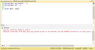 Overview Of Sql Server Sql_variant Data Type