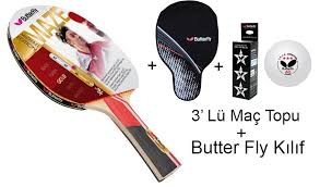 Butterfly Michael Maze Gold Masa Tenisi Raketi Ittf Onayli Toptan Spor Malzemeleri