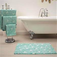 Check spelling or type a new query. Blue 100 Cotton Towels Duck Egg Geometric Soft 500gsm Matching Bathroom Mats Ebay