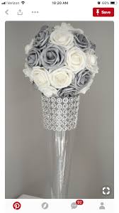 So if a couple reaches the 25th year of their wedding, it is a big milestone to celebrate! Flowers Petals Garlands 5 Roses Silver Wedding Centerpieces Bridal Bouquet Silk Flowers 25th Anniversary Home Garden