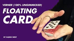 How to float a card around your body | our pastimes. Verner Card Float Youtube
