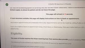 Osler's vaccine clinic booking phone line is experiencing a high call volume. Covid 19 Vaccine Appointments At Publix Fill Up Quickly Friday Morning