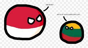 It is a formable country, formable by both poland and lithuania. Polish Lithuanian War Countryballs Poland And Lithuania Clipart 1830917 Pinclipart