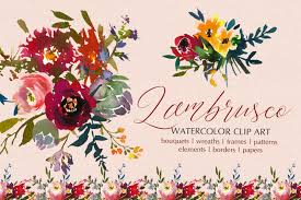 Upload and share your original clipart works now. Bordo Yellow Watercolor Floral Clipart Png Elements With Transparent Background By Whiteheartdesign Thehungryjpeg Com