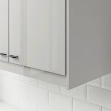 $180,000 the reason this ikea kitchen is so much more expensive is that the entire room the kitchen is sitting in is a complete addition. Ringhult Rounded Deco Strip Moulding High Gloss Light Grey Ikea