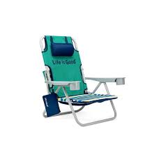 life is good silver folding beach chair lowes com in 2020 best beach chair folding beach chair beach chairs