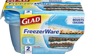 15 count (pack of 1). Glad Bb15451 Food Storage Containers Large Rectangle 64 Oz 2 Count Freezerware Buy Online In Sint Maarten At Desertcart 7517341