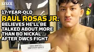 17-Year-Old Raul Rosas Jr. Believes He'll Be Talked About More Than Bo  Nickal After DWCS Fight