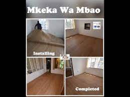 Before And After Installing Mkeka Wa Mbao Youtube