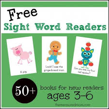 Sight Word Books The Measured Mom Preschool Sight Words Sight Words Kindergarten Sight Word Readers
