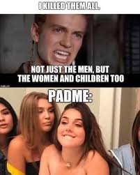 I Killed Them All Girl Bites Lip Star Wars Humor Star Wars Facts Star Wars Memes