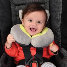 Amazon Com Brica Koosh N Infant Neck And Head Support Gray Green Baby Neck Support Pillow Baby Head Support Body Support Pillow