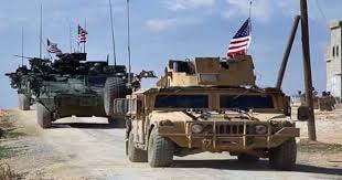 فضيحة دوريات أمريكية تتجول داخل مناطق نظام الأسد في الحسكة صور Iraq Troops Syria