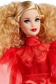 Neste video vamos jogar roblox!! Amazon Com Barbie Collector Mattel 75th Anniversary Muneca De Coleccion Cabello Rubio Y Rizado De 12 In Vestido De Gasa Roja Toys Games