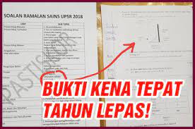 Bahagian ini mengandungi dua soalan. Soalan Ramalan English Upsr 2019 Rasmi Suh