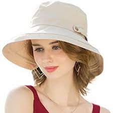 Amazon Com Comhats Womens Summer Flap Cover Cap Cotton Upf 50 Sun Shade Hat With Neck Cord Clothing Wide Brim Sun Hat Sun Hats For Women Shade Hats
