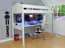 Featuring a high sleeper platform and gaming desk with upper shelving for collectables and storage. 10 Best Gaming Beds Which One Is Coolest And Gets 5 Stars