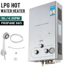 Tankless water heater, gasland outdoors be158 1.58gpm 6l outdoor portable gas water heater, propane water heater, overheating protection, easy to install, use for rv cabin barn camping boat, white. 16l Propan Gas Durchlauferhitzer Warmwasserbereiter Boiler Wasser Ebay