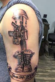 The cross simply served as an indication of the person's religion. Tattoo Uploaded By Christopher Battlefield Cross By Beau Mccoy At Capital Ink Tattoo 531720 Tattoodo