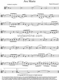 Maybe you would like to learn more about one of these? Viola Online Free Viola Sheet Music Ave Maria From A Theme By J S Bach