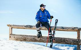The images of the men's downhill in bormio 2018 during the bormio ski world cup. Official Sponsor Of Dominik Paris Italian Alpine Skiing Champion