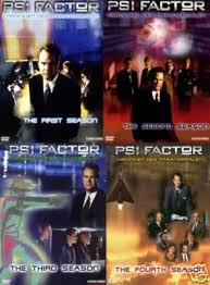 DVD's PSI Factor: Chronicles of the Paranormal Seasons 1-4. Cast: Dan  Aykroyd, Nancy Anne Sakovich, Barclay Hope, Matt Frewer, Colin Fox, Soo  Garay.