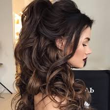 Bridesmaids holding bouquets in their hands with hair styled in elegant updos to create a uniform look. 50 Delicate Bridesmaid Hairstyles For A Beautiful Experience Hair Motive Hair Motive