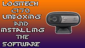 Logitech C170 Unboxing And Installing The Software Youtube