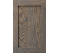 It has an inset panel and is manufactured to a thickness of 13/16, which is thicker than the industry standard. Shaker Style Unfinished Cabinet Doors