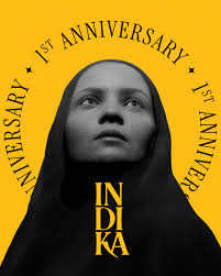 God had a plan. #INDIKA had doubts. One year later, we're still asking the  wrong questions... and loving it. 😇