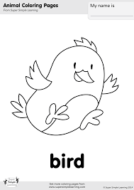 Search through 623,989 free printable colorings at getcolorings. Bird Coloring Page Super Simple