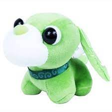 Stuffed Green Tea Dog Cute Big Head Dog With Sucker Plush Toys Small Dog Pendant Tea Dog Dogs With Big Eyes Small Dogs