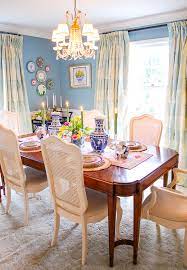 My personal opinion is it is not worth it, but if the wife wants it… Traditional Aqua Dining Room Reveal Before After Pender Peony A Southern Blog