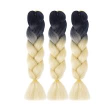 But not every girl has the length and volume to achieve the exact look they want when it comes to creating cool braided looks. Ding Dian Ombre Braiding Hair Kanekalon Jumbo Braid Synthetic Braiding Hair 3pcs Lot Braid In Hair Extensions Black Buy Online In Bahamas At Bahamas Desertcart Com Productid 190631348