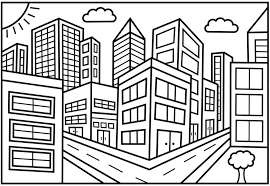 Answer the questions below, and then color the pictures using crayola® crayons, colored pencils, or markers. City Coloring Pages Best Coloring Pages For Kids