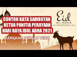 Contoh teks pidato tentang akhlak dan budi pekerti assalamualaikum wr. Contoh Sambutan Ketua Panitia Hari Raya Idul Adha 2021 Panitia Qurban Youtube
