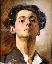 With the dark backgrounds and. Corneliu Baba Self Portrait Famous Self Portraits Portrait Self Portrait
