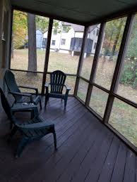Whether you are building a small porch that is a screen from the bedroom or one to entertain. Poor Photo Of Screened In Back Porch Picture Of Club Wyndham Shawnee Village East Stroudsburg Tripadvisor